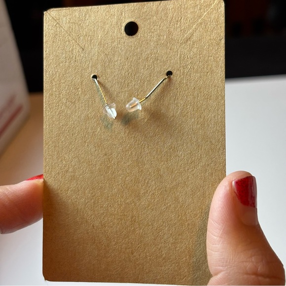 Handmade Simple Silver Moons with Swirls Dangle Earrings, Celestial Moon Earring - Picture 7 of 9